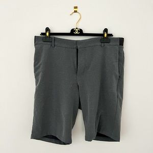 Grey Nike golf shorts